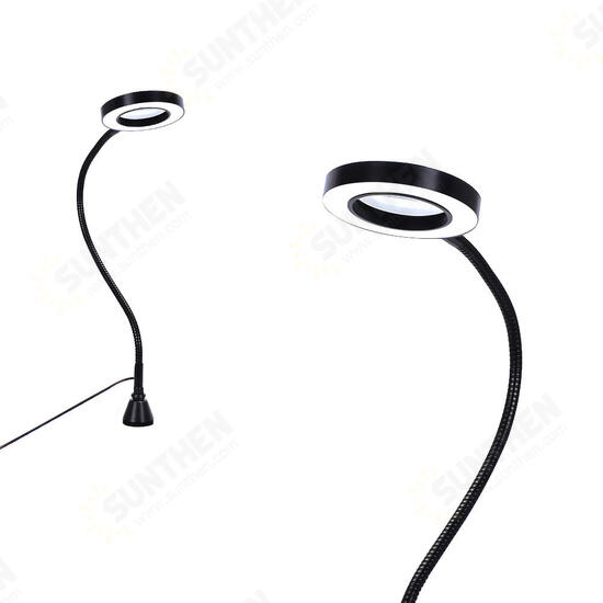 Magnetic Flexible Desk Magnifier 3X USB LED Magnifying Glass 3 Colors Illuminated Magnifier Lamp Loupe Reading Rework Soldering Magnifier Magnetic Flexible Desk Magnifier 3X USB LED Magnifying Glass 3 Colors Illuminated Magnifier Lamp Loupe Reading Rework Soldering Magnifier