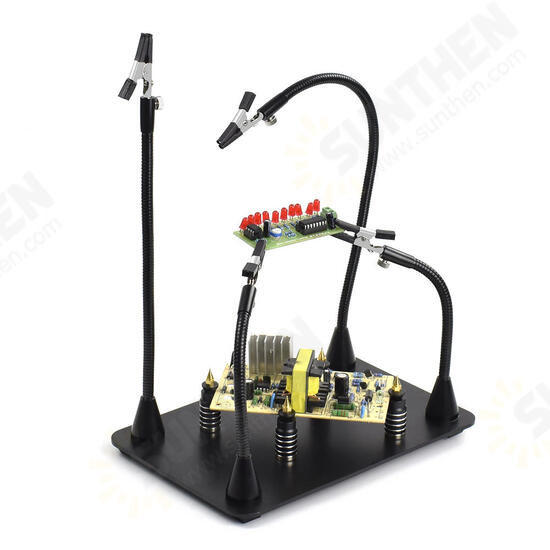 Multifunctional Magnetic PCB Board Fixed Clip Third Helping Hand with Soldering Station Frame for Repair Welding BGA PCB Chips Multifunctional Magnetic PCB Board Fixed Clip Third Helping Hand with Soldering Station Frame for Repair Welding BGA PCB Chips