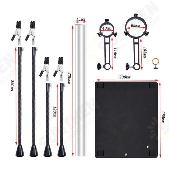 Multifunctional Magnetic PCB Board Fixed Clip Third Helping Hand with Soldering Station Frame for Repair Welding BGA PCB Chips Multifunctional Magnetic PCB Board Fixed Clip Third Helping Hand with Soldering Station Frame for Repair Welding BGA PCB Chips