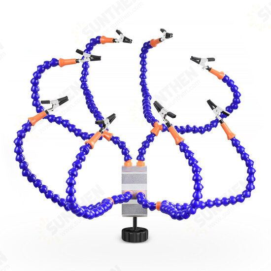 Soldering Holder Table Clamp Soldering Third Hand with 3X Magnifier Welding Exhaust Fan USB Rechargeable Flashlight Soldeirng Holder Soldering Holder Table Clamp Soldering Third Hand with 3X Magnifier Welding Exhaust Fan USB Rechargeable Flashlight Soldeirng Holder