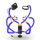 Soldering Holder Table Clamp Soldering Third Hand with 3X Magnifier Welding Exhaust Fan USB Rechargeable Flashlight Soldeirng Holder Soldering Holder Table Clamp Soldering Third Hand with 3X Magnifier Welding Exhaust Fan USB Rechargeable Flashlight Soldeirng Holder