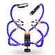 Soldering Holder Table Clamp Soldering Third Hand with 3X Magnifier Welding Exhaust Fan USB Rechargeable Flashlight Soldeirng Holder Soldering Holder Table Clamp Soldering Third Hand with 3X Magnifier Welding Exhaust Fan USB Rechargeable Flashlight Soldeirng Holder
