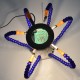 Soldering PCB Holder Tool Six Arms Helping Hands Third Hand Crafts Repair Helping Welding Station USB LED Magnifier Soldering PCB Holder Tool Six Arms Helping Hands Third Hand Crafts Repair Helping Welding Station USB LED Magnifier