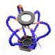 Soldering PCB Holder Tool Six Arms Helping Hands Third Hand Crafts Repair Helping Welding Station USB LED Magnifier Soldering PCB Holder Tool Six Arms Helping Hands Third Hand Crafts Repair Helping Welding Station USB LED Magnifier