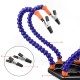 Soldering PCB Holder Tool Six Arms Helping Hands Third Hand Crafts Repair Helping Welding Station USB LED Magnifier Soldering PCB Holder Tool Six Arms Helping Hands Third Hand Crafts Repair Helping Welding Station USB LED Magnifier