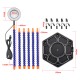 Soldering PCB Holder Tool Six Arms Helping Hands Third Hand Crafts Repair Helping Welding Station USB LED Magnifier Soldering PCB Holder Tool Six Arms Helping Hands Third Hand Crafts Repair Helping Welding Station USB LED Magnifier