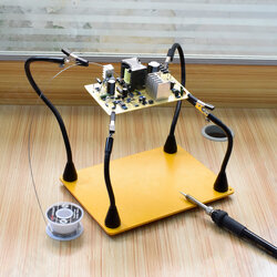 Strong Magnetic Flexible Arm Third Helping Hand PCB Circuit Board Fixture Stand Soldering Iron Holder Welding Tools Strong Magnetic Flexible Arm Third Helping Hand PCB Circuit Board Fixture Stand Soldering Iron Holder Welding Tools