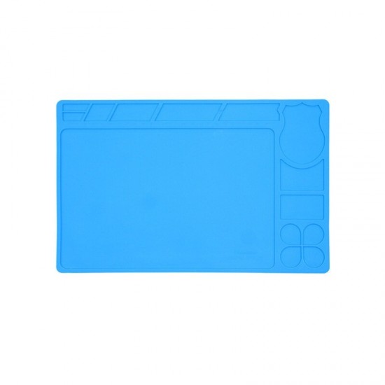 PCB Welding Repair Magnetic Insulation Anti-static Heat Insulation Silicone Pad for Welding Tool