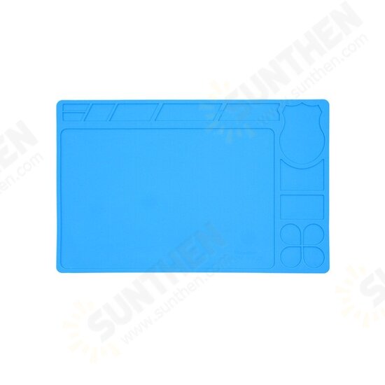 PCB Welding Repair Magnetic Insulation Anti-static Heat Insulation Silicone Pad for Welding Tool