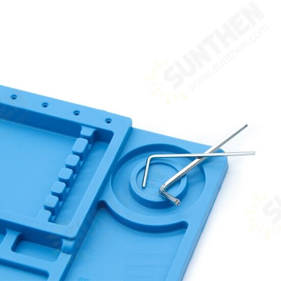 PCB Welding Repair Magnetic Insulation Anti-static Heat Insulation Silicone Pad for Welding Tool PCB Welding Repair Magnetic Insulation Anti-static Heat Insulation Silicone Pad for Welding Tool