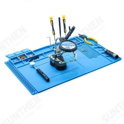 PCB Welding Repair Magnetic Insulation Anti-static Heat Insulation Silicone Pad for Welding Tool PCB Welding Repair Magnetic Insulation Anti-static Heat Insulation Silicone Pad for Welding Tool