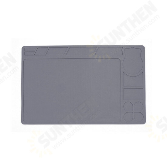 PCB Welding Repair Magnetic Insulation Anti-static Heat Insulation Silicone Pad for Welding Tool