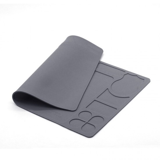 PCB Welding Repair Magnetic Insulation Anti-static Heat Insulation Silicone Pad for Welding Tool