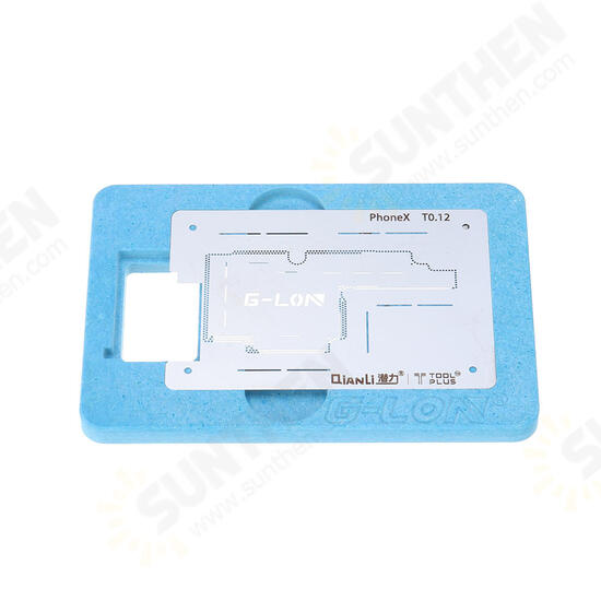 Phone x CPU Special Stannum Planting Platform for iphonex Mainboard Location Repair Fixture