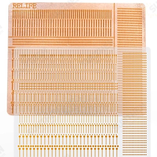 RL-007GA Dot Repairing Solder Lug Spot Soldering Pad for iPhone Welding Board Replacement IC Repair Fix 1400 Dots RL-007GA Dot Repairing Solder Lug Spot Soldering Pad for iPhone Welding Board Replacement IC Repair Fix 1400 Dots