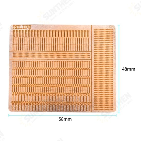RL-007GA Dot Repairing Solder Lug Spot Soldering Pad for iPhone Welding Board Replacement IC Repair Fix 1400 Dots RL-007GA Dot Repairing Solder Lug Spot Soldering Pad for iPhone Welding Board Replacement IC Repair Fix 1400 Dots