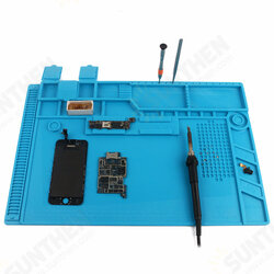 S-170 480x318mm Silicone Pad Desk Work Mat Heat Insulation Maintenance Platform for BGA PCB Soldering Repair Tool S-170 480x318mm Silicone Pad Desk Work Mat Heat Insulation Maintenance Platform for BGA PCB Soldering Repair Tool