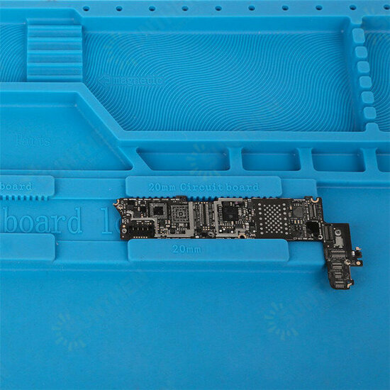 S-170 480x318mm Silicone Pad Desk Work Mat Heat Insulation Maintenance Platform for BGA PCB Soldering Repair Tool