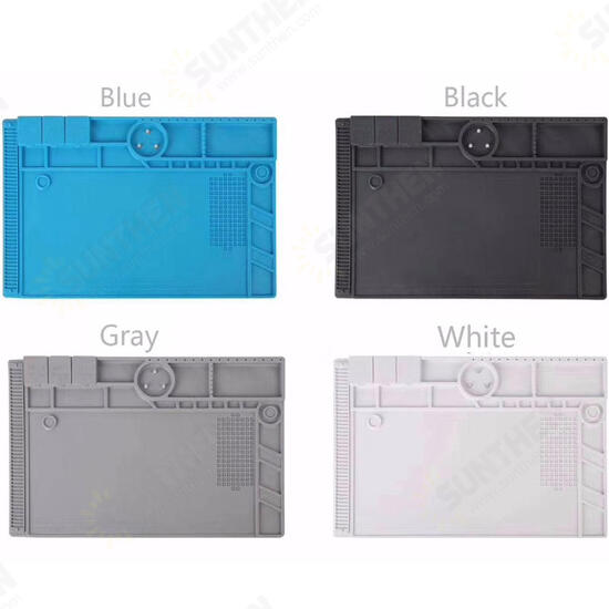 S-190 48cmx32cm Microscope Base Platform Mat High Heat Insulation Maintenance Soldering Phone Repair BGA Pad S-190 48cmx32cm Microscope Base Platform Mat High Heat Insulation Maintenance Soldering Phone Repair BGA Pad