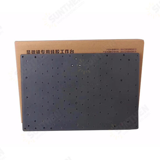 S-190 48cmx32cm Microscope Base Platform Mat High Heat Insulation Maintenance Soldering Phone Repair BGA Pad