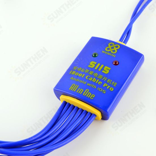 S115 Cable Pro for iPhone 6-12 Pro MAX Android Motherboard DC Power Supply Cable Mobile Phone Battery Boot Repair Cable