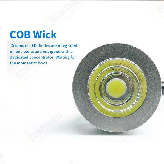 SS-804 Magnetic LED Desk Lamp Magnet Base COB Wick Lamp Aluminum Lampshade Universal Magnetically Adsorbed SS-804 Magnetic LED Desk Lamp Magnet Base COB Wick Lamp Aluminum Lampshade Universal Magnetically Adsorbed