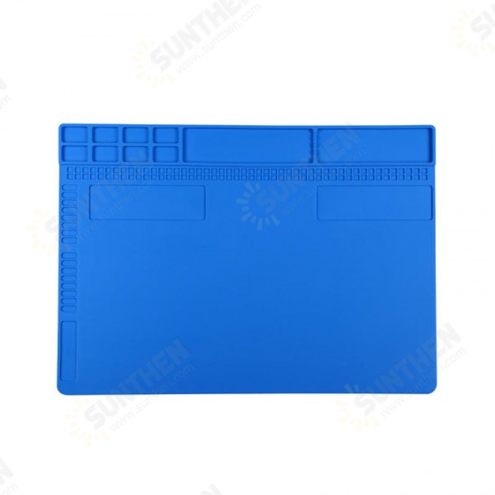 Silicone High Temperature Resistant Table Pad Work Platform Welding Platform for Maintenance of Computer Mobile