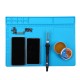 Silicone High Temperature Resistant Table Pad Work Platform Welding Platform for Maintenance of Computer Mobile Silicone High Temperature Resistant Table Pad Work Platform Welding Platform for Maintenance of Computer Mobile
