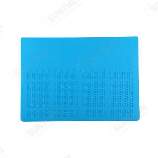 Silicone High Temperature Resistant Table Pad Work Platform Welding Platform for Maintenance of Computer Mobile