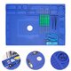 Soldering Mat Phone Repair Desk Pad Maintenance Station Magnetic Heat Insulation Soldering Mat Phone Repair Desk Pad Maintenance Station Magnetic Heat Insulation