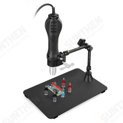 Soldering Third Hand Tool PCB Fixture Clips Hot Air Gun Stand Rework Station Tool Helping Hands with Magnetic Base Soldering Third Hand Tool PCB Fixture Clips Hot Air Gun Stand Rework Station Tool Helping Hands with Magnetic Base