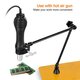 Soldering Third Hand Tool PCB Fixture Clips Hot Air Gun Stand Rework Station Tool Helping Hands with Magnetic Base