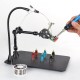 Soldering Third Hand Tool PCB Fixture Clips Hot Air Gun Stand Rework Station Tool Helping Hands with Magnetic Base Soldering Third Hand Tool PCB Fixture Clips Hot Air Gun Stand Rework Station Tool Helping Hands with Magnetic Base