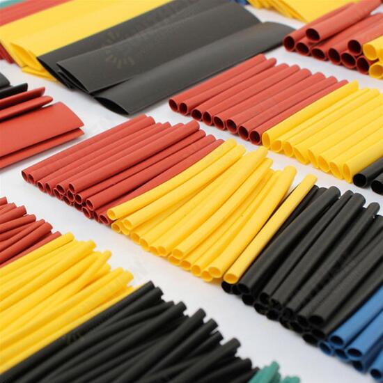 984pcs 2:1 Polyolefin Halogen-Free Heat Shrink Tube Sleeving 5 Color 8 Size