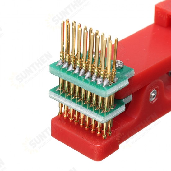 Test rack PCB Clamp Burning Clamp Probe Fixture Download Programming Burning 2.54 Test rack PCB Clamp Burning Clamp Probe Fixture Download Programming Burning 2.54