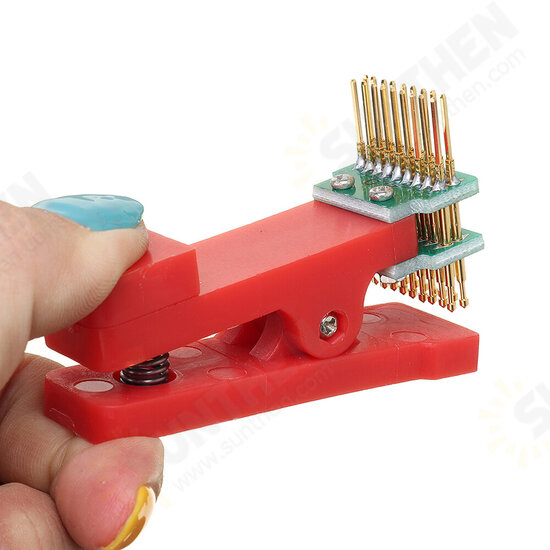 Test rack PCB Clamp Burning Clamp Probe Fixture Download Programming Burning 2.54 Test rack PCB Clamp Burning Clamp Probe Fixture Download Programming Burning 2.54