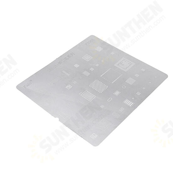 Tin Planting Net BGA Stencil CPU RAM Wifi Nand Flash Baseband Power Amplifier Audio IC Reballing Chip Pin Solder Heat for iPhone 6/6P 7/7P 8/8P XS