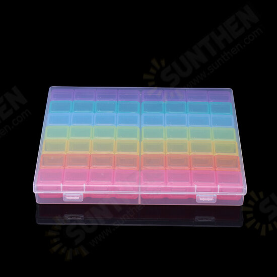 Transparent Separable Component Box Chip Screw Box Combined Receiving Tool Box