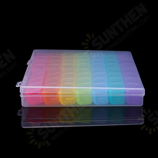 Transparent Separable Component Box Chip Screw Box Combined Receiving Tool Box