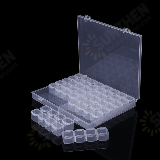 Transparent Separable Component Box Chip Screw Box Combined Receiving Tool Box