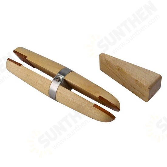 Wooden Ring Clip Punching Jewelry Making Tighten Multi Use Practical Lightweight Interfingered Portable Fixation Wooden Ring Clip Punching Jewelry Making Tighten Multi Use Practical Lightweight Interfingered Portable Fixation