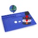 Heat Insulation Silicone Project Mat Prevent Blister Protection Soldering Repair Mat Magnetic Maintenance Pad Heat Insulation Silicone Project Mat Prevent Blister Protection Soldering Repair Mat Magnetic Maintenance Pad