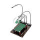YP-004 PCB Fixture Base Arms Soldering Station PCB Fixture Helping Hands Electronic DIY Tools with Universal 4 Flexible Arms + 3 Magnetic Column YP-004 PCB Fixture Base Arms Soldering Station PCB Fixture Helping Hands Electronic DIY Tools with Universal 4 Flexible Arms + 3 Magnetic Column