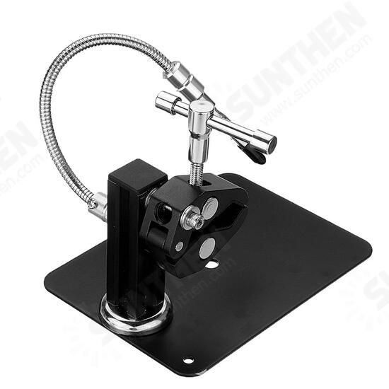 YP-91 PCB Fixture Soldering Helping Hand Soldering Station Third Hand Tool Soldering Repair Tool with Magnetic 160mm Flexible Arm