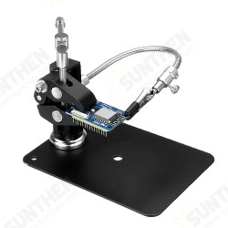 YP-91 PCB Fixture Soldering Helping Hand Soldering Station Third Hand Tool Soldering Repair Tool with Magnetic 160mm Flexible Arm YP-91 PCB Fixture Soldering Helping Hand Soldering Station Third Hand Tool Soldering Repair Tool with Magnetic 160mm Flexible Arm