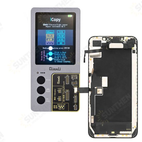 Plus LCD Screen Photosensitive Repair for 8/8P/XSXR 11 LCD/Vibrator Transfer EPROM Programmer Plus LCD Screen Photosensitive Repair for 8/8P/XSXR 11 LCD/Vibrator Transfer EPROM Programmer