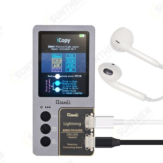 Plus LCD Screen Photosensitive Repair for 8/8P/XSXR 11 LCD/Vibrator Transfer EPROM Programmer Plus LCD Screen Photosensitive Repair for 8/8P/XSXR 11 LCD/Vibrator Transfer EPROM Programmer