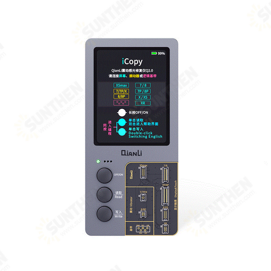 Plus LCD Screen Photosensitive Repair for 8/8P/XSXR 11 LCD/Vibrator Transfer EPROM Programmer Plus LCD Screen Photosensitive Repair for 8/8P/XSXR 11 LCD/Vibrator Transfer EPROM Programmer