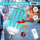 100W UV Germicidal Sterilizer Lamp LED UVC E27 Home Disinfection Light Bulb