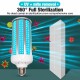 100W UV Germicidal Sterilizer Lamp LED UVC E27 Home Disinfection Light Bulb